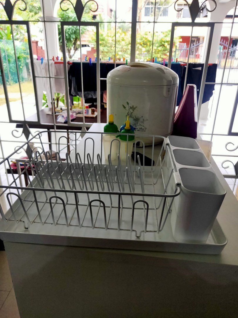 IKEA Dish drying rack, Furniture & Home Living, Kitchenware & Tableware