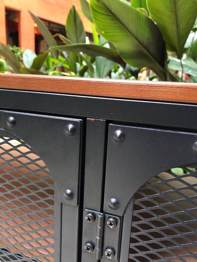 Ikea FJALLBO tv bench (3 doors), Furniture & Home Living, Furniture, TV