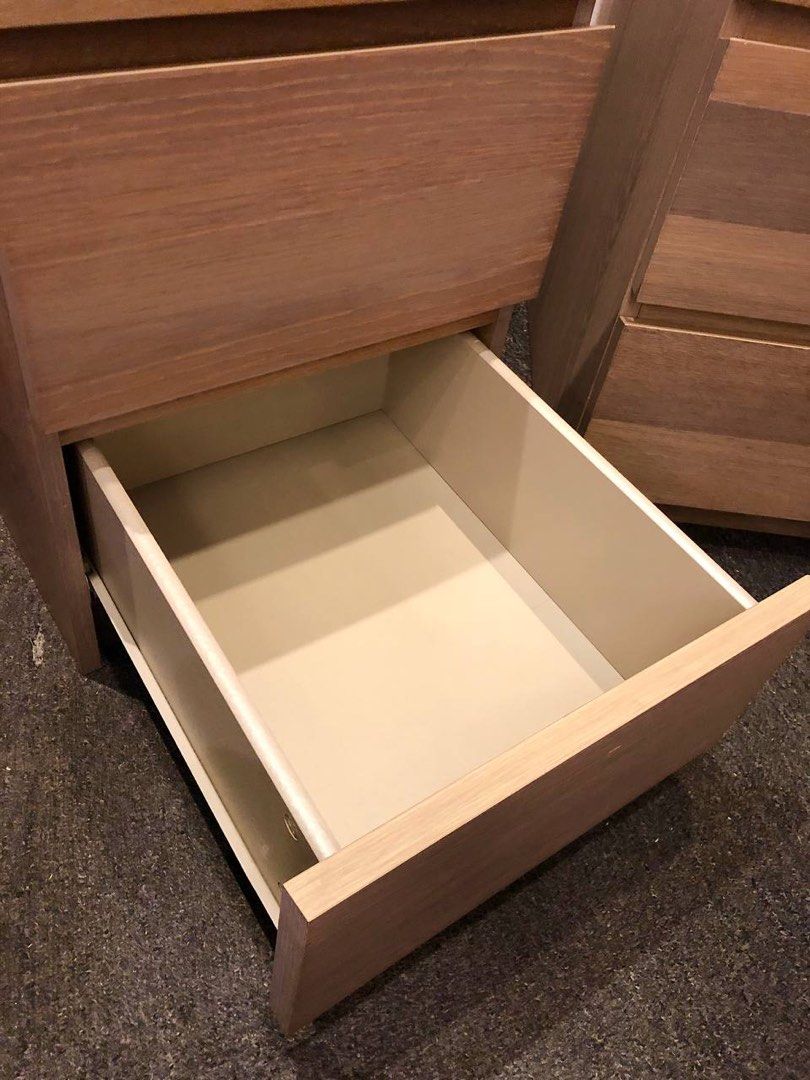 Ikea MALM bedside table drawer, Furniture & Home Living, Furniture