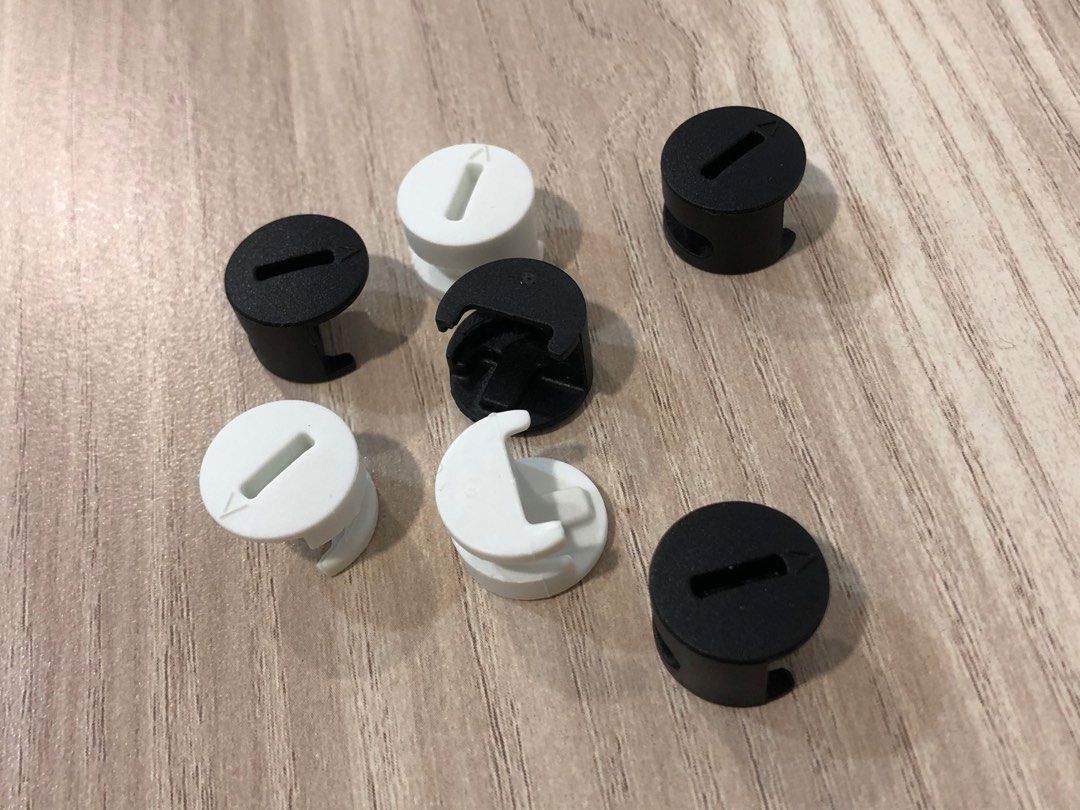 IKEA KULLEN Trysil Drawer Base Support Pins - Genuine Replacement Spares (Grey, Pack Of 16)