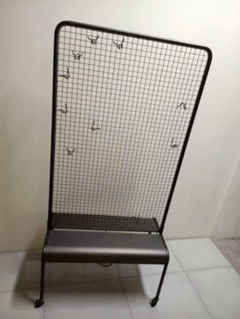 Ikea Veberod Mesh Room Divider or Hanging Rack for plants, Furniture