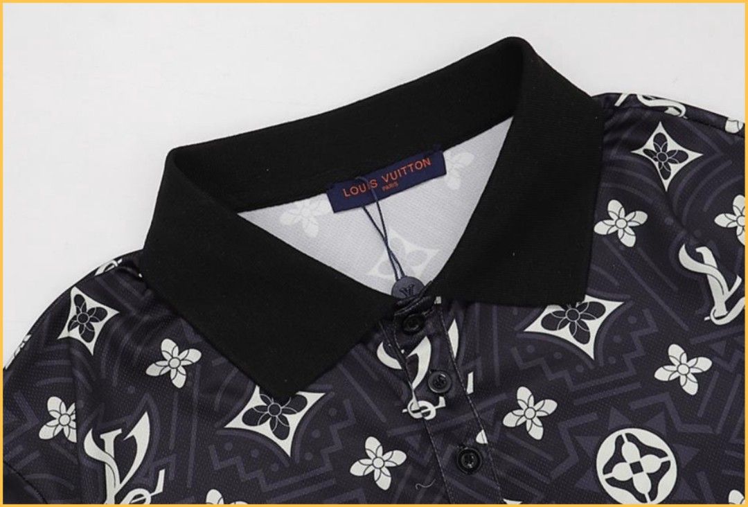 Louis Vuitton Chapman Monogram Polo Shirt, Men's Fashion, Tops & Sets,  Tshirts & Polo Shirts on Carousell