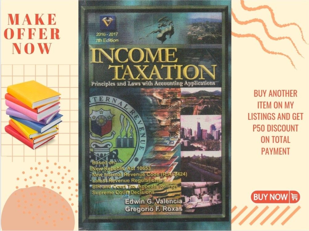 Taxation Valencia, Hobbies & Toys, Books & Magazines, Textbooks