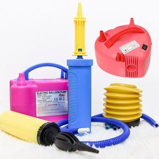 1pc Mini Hand Push Balloon Inflator, Simple Plastic Manual Balloon Pump For  Party