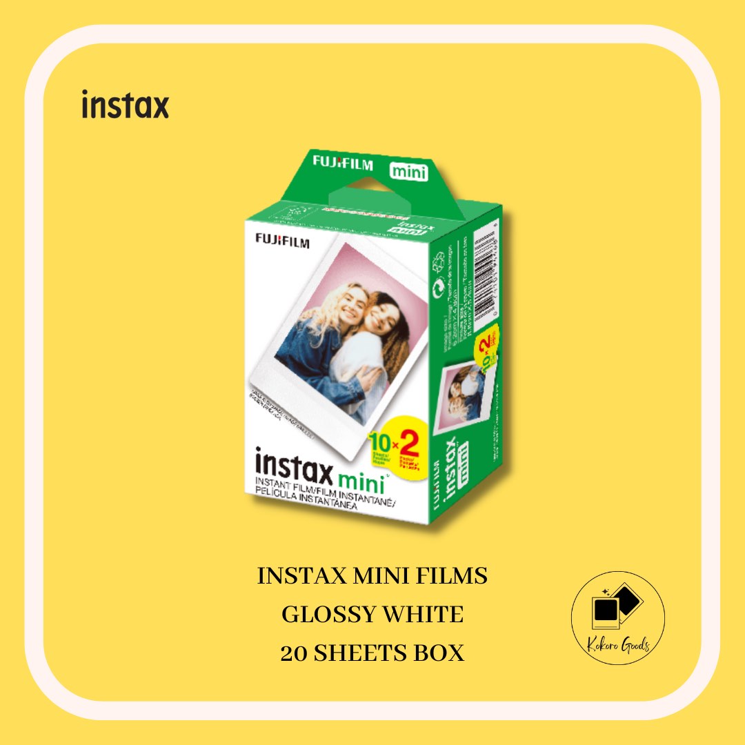 Instax Mini Films (20 sheets box), Photography, Cameras on Carousell