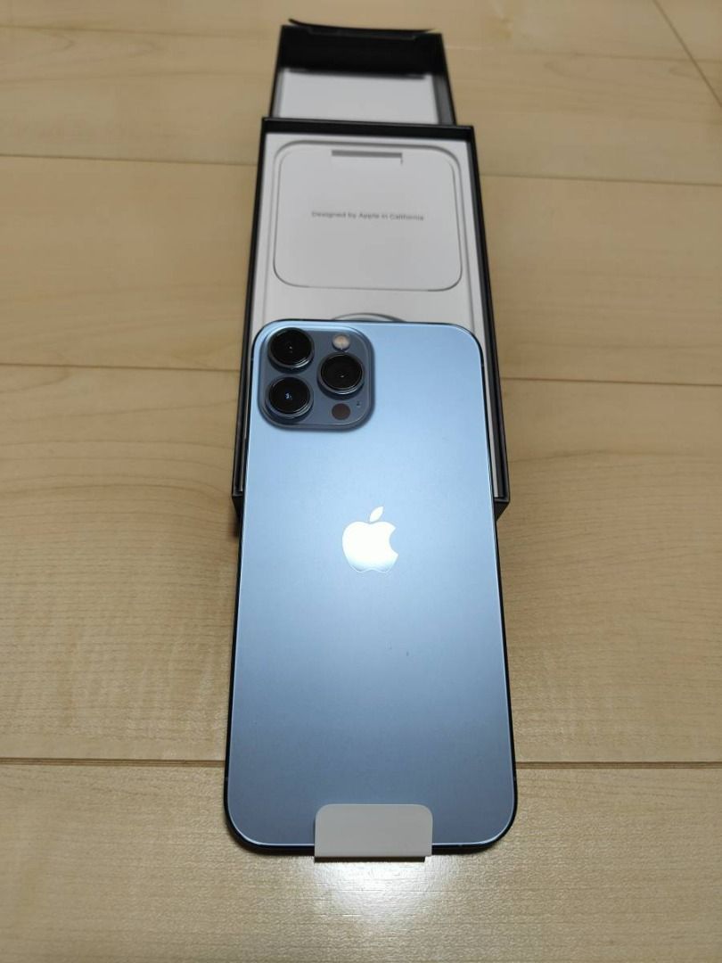 新品未使用】Apple iPhone 13 Pro Max 128GB SierraBlue MLJ73J/A-