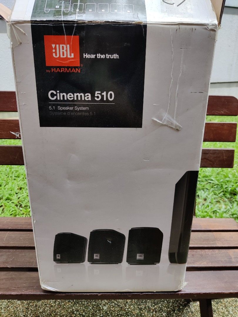 JBL CINEMA 510 5.1 SPEAKER SYSTEM, Audio, Soundbars, Speakers