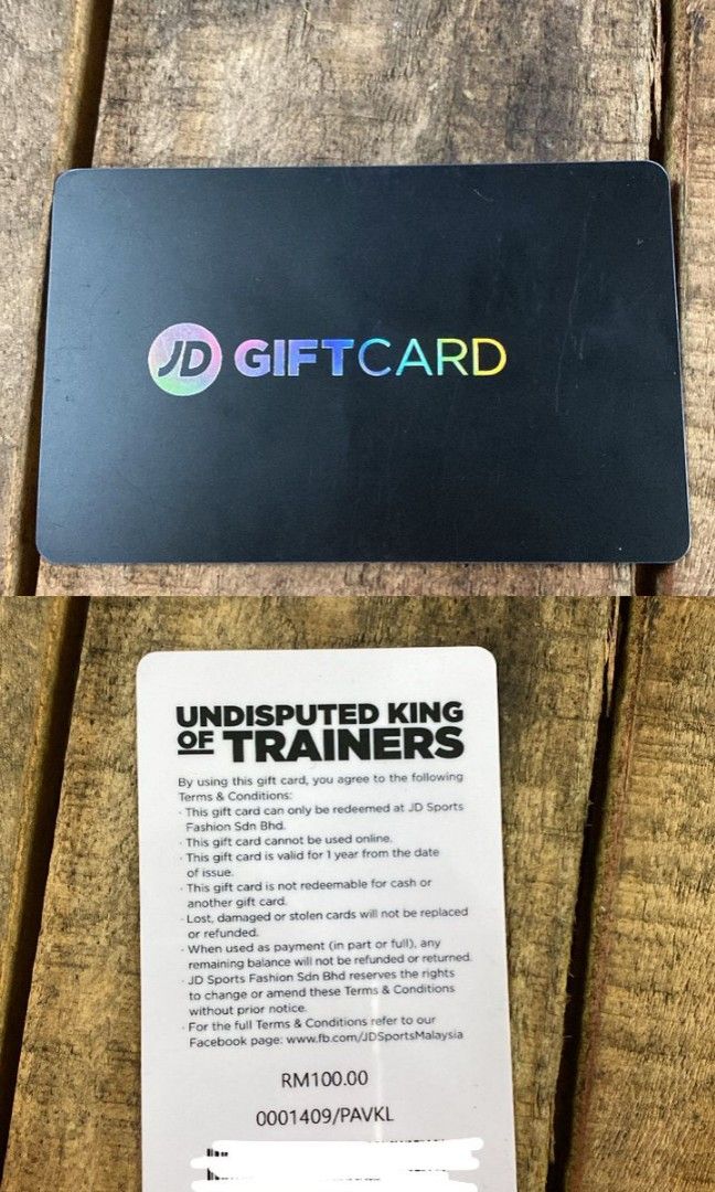 JD Sports Voucher, Computers & Tech, Desktops on Carousell