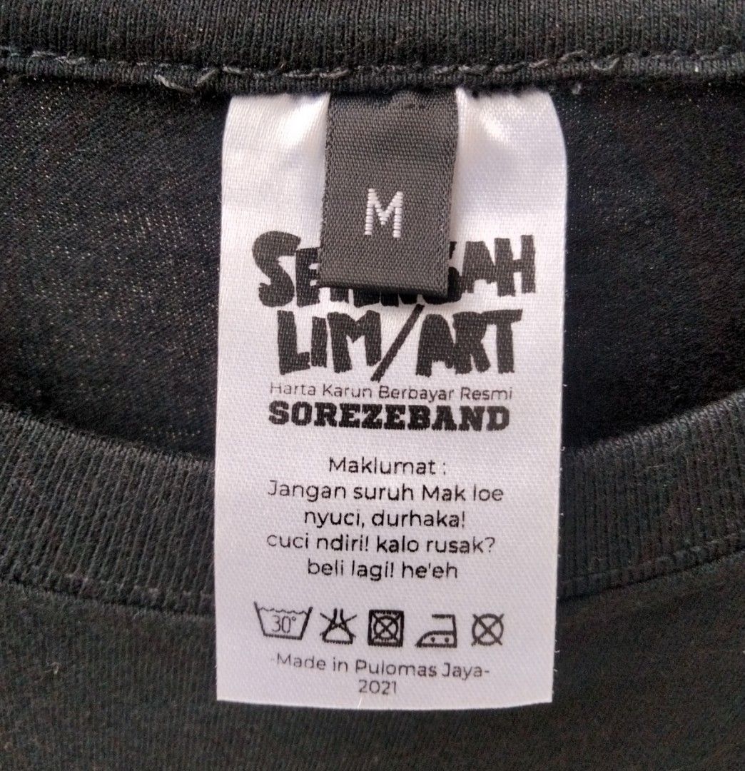 Kaos Band Sore - Tatap Berkalam