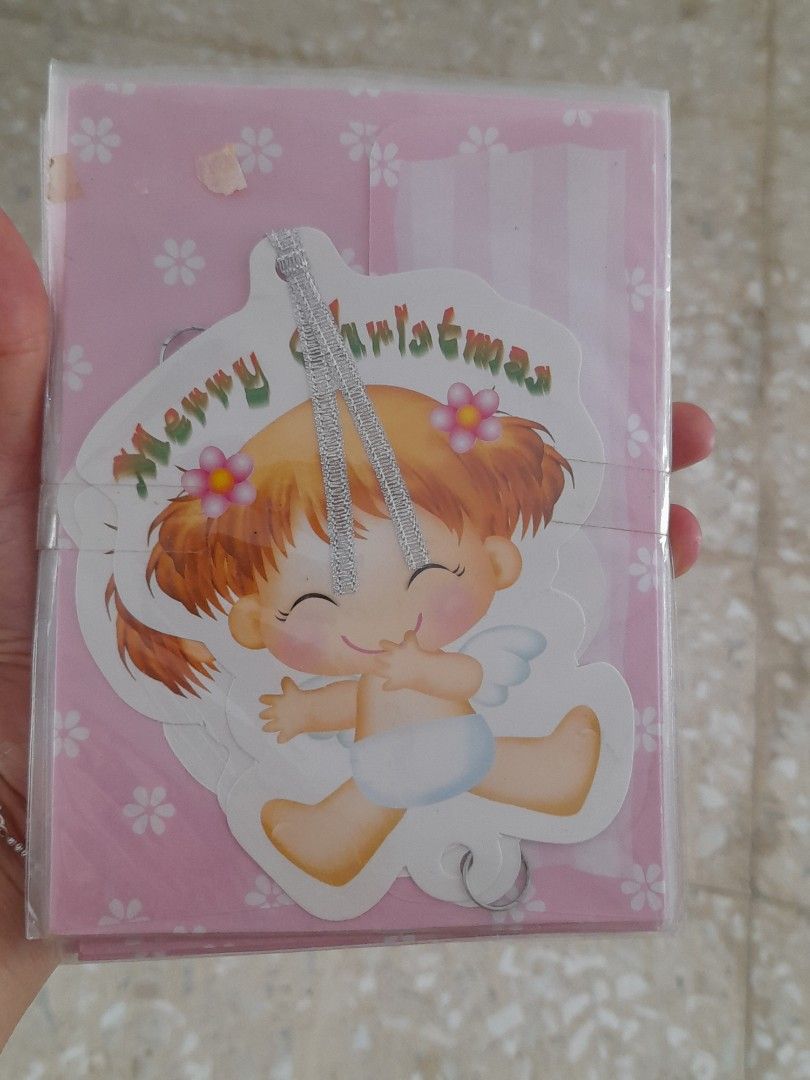 Kartu ucapan merry christmas, Buku & Alat Tulis, Alat Tulis di Carousell