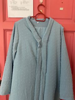 Women's Zip-Front Sweatshirt Robe