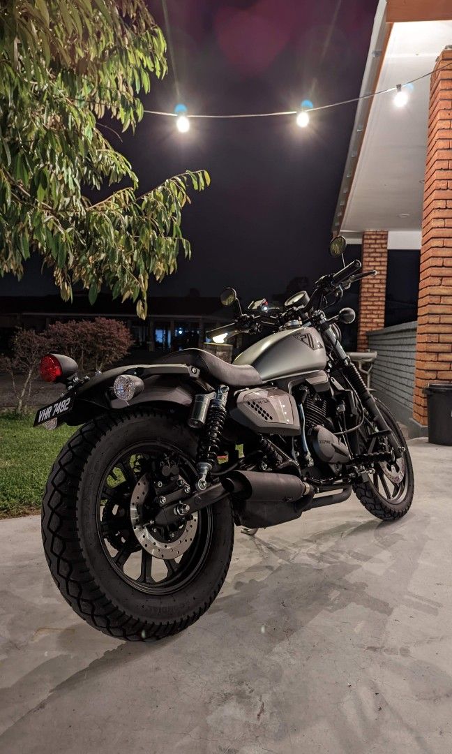 keeway k light 202 bobber