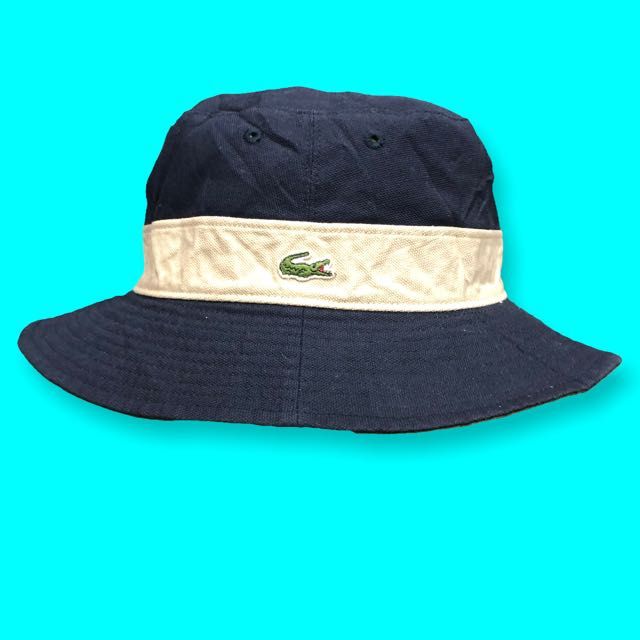 Lacoste reversible online bucket hat