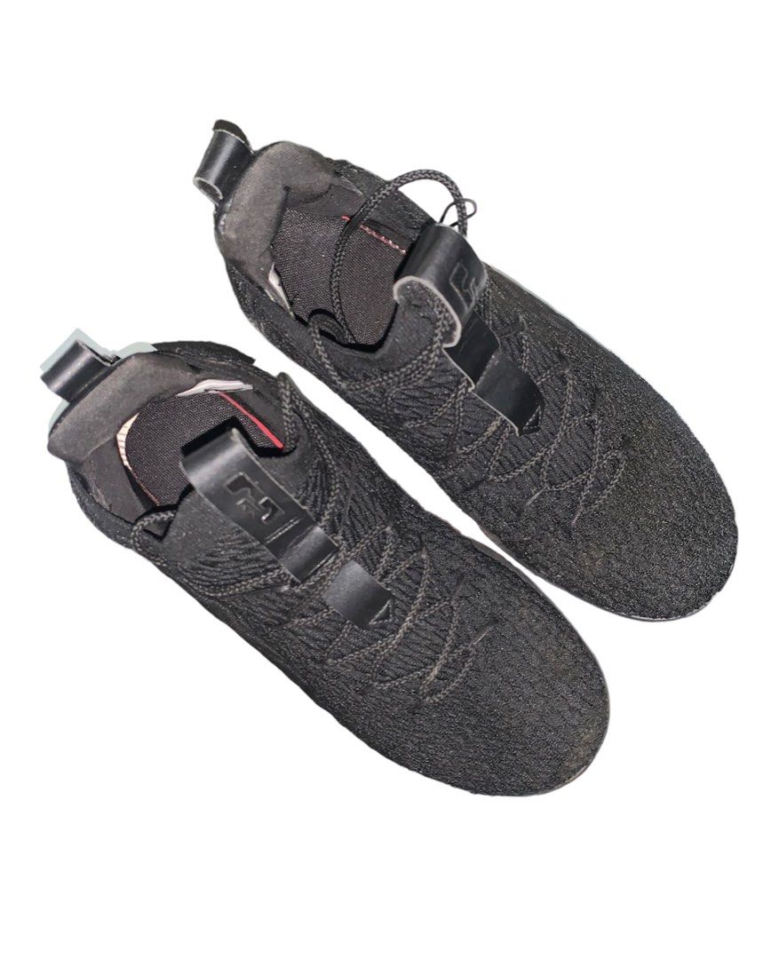 Nike LeBron 15 Low Black Black Thunder Grey Triple Black