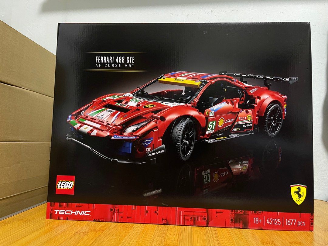 Lego Technic 42125 Ferrari 488 GTE, Hobbies & Toys, Toys & Games on ...