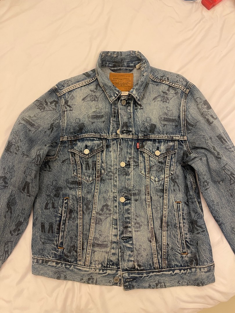 levi's denim jacket, Men's Fashion, Coats, Jackets and Outerwear on  Carousell
