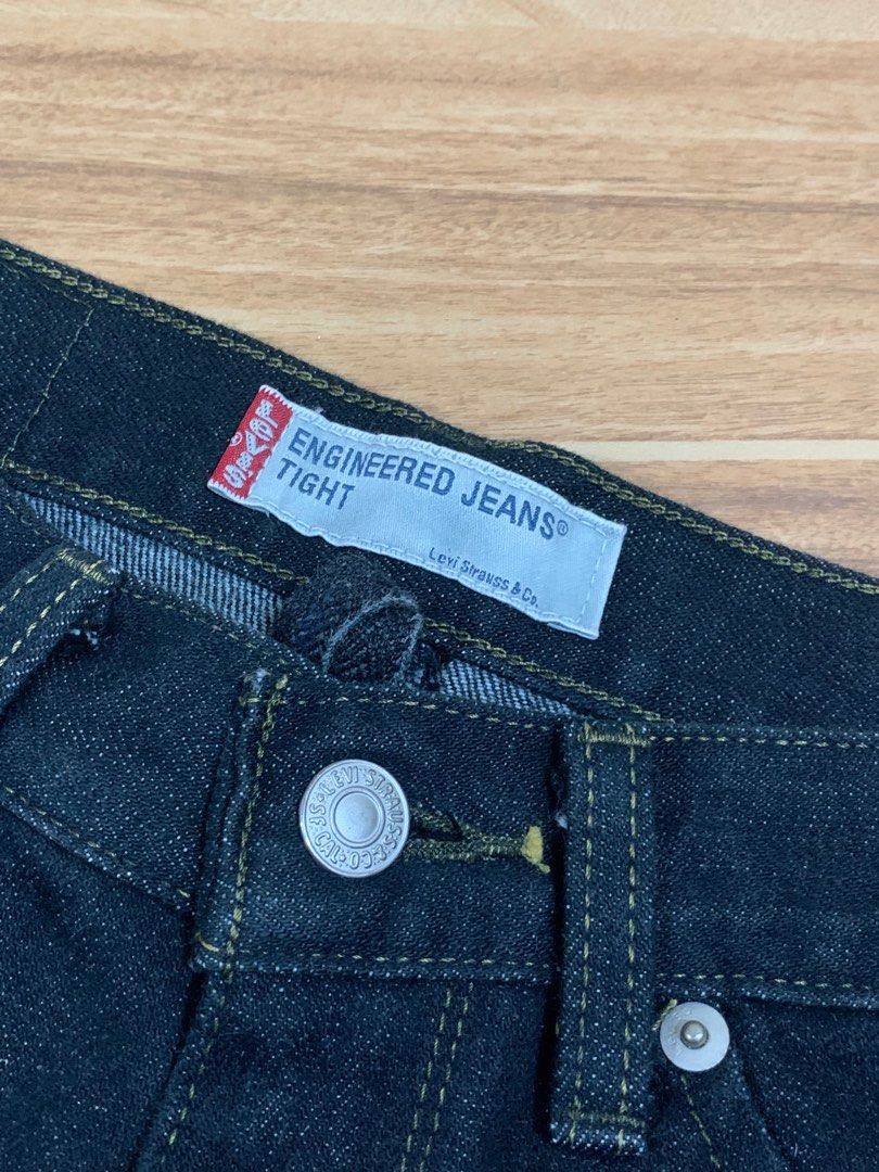 Levi's ENGINEERED engineered three-dimensional cut denim pants for men, size W36 / eaa514397