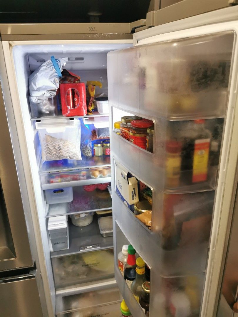 LG Fridge knock knock, door in door, TV & Home Appliances, Kitchen