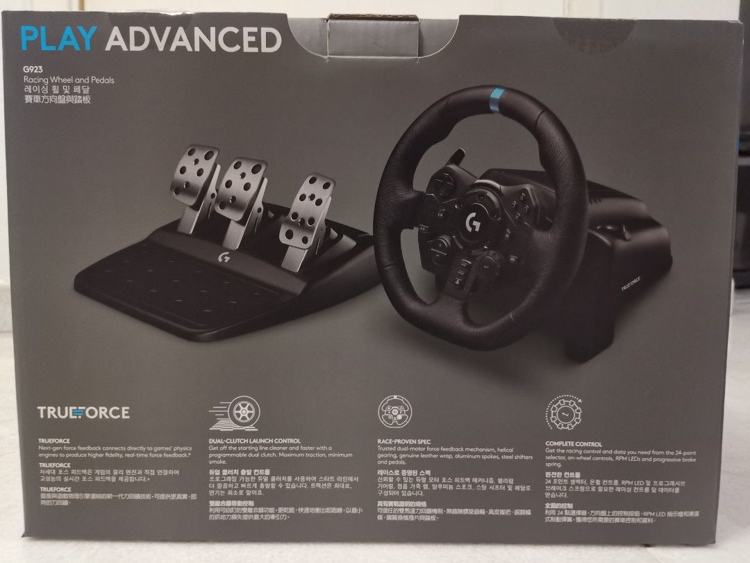 Logitech G923, Video Gaming, Gaming Accessories, Controllers on Carousell