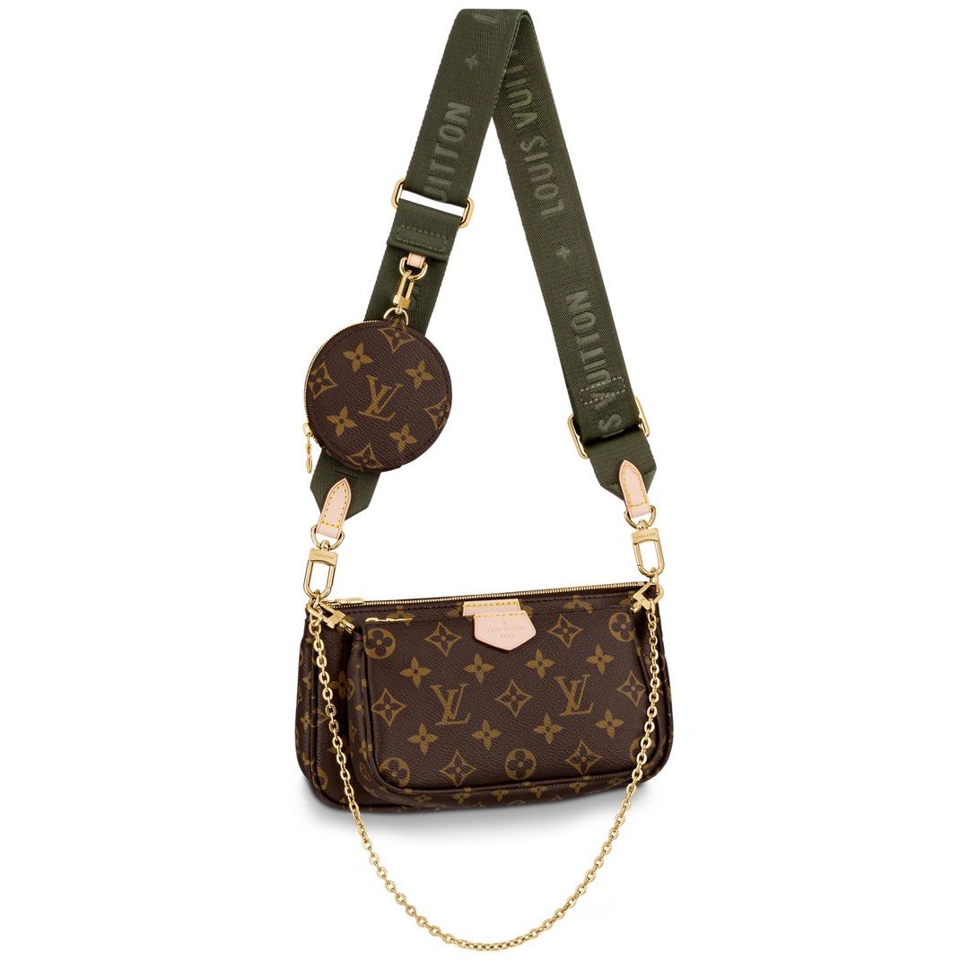 Louis Vuitton Double Zip Pochette, Luxury, Bags & Wallets on Carousell