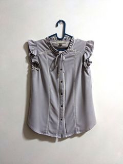 Lzzie Sleeveless Top Grey