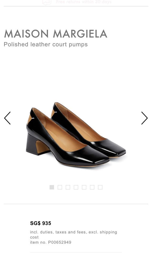 Margiela pumps clearance