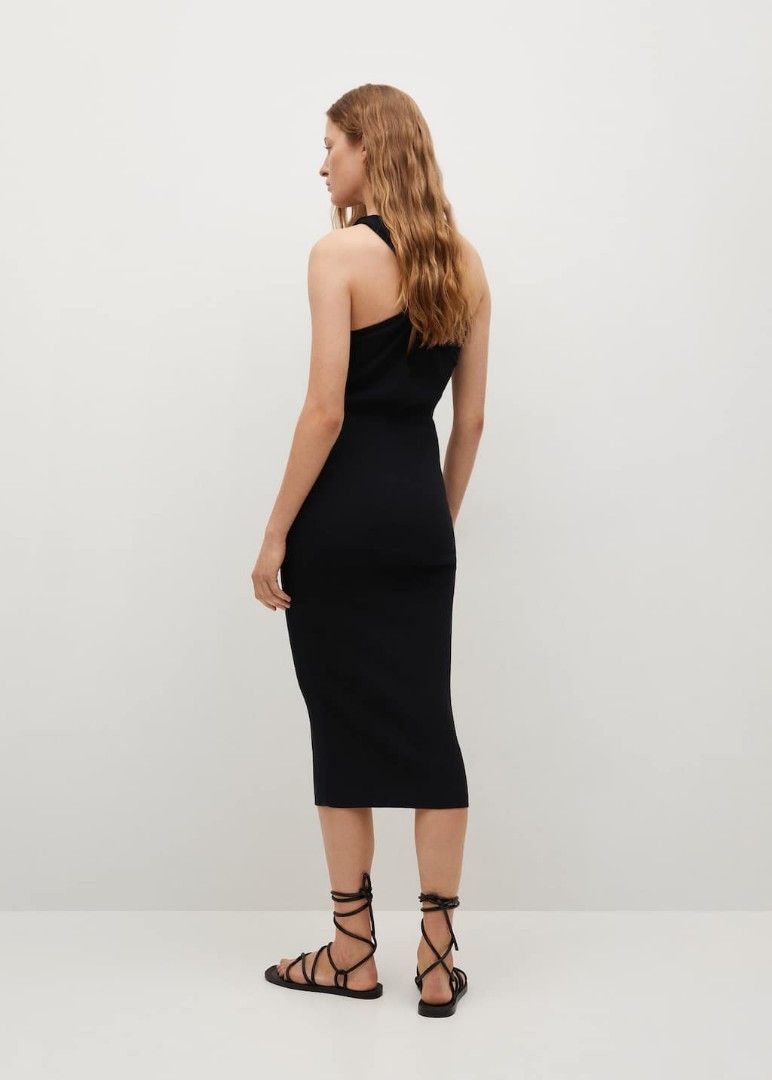mango belt knit dress Belt knit dress - Women