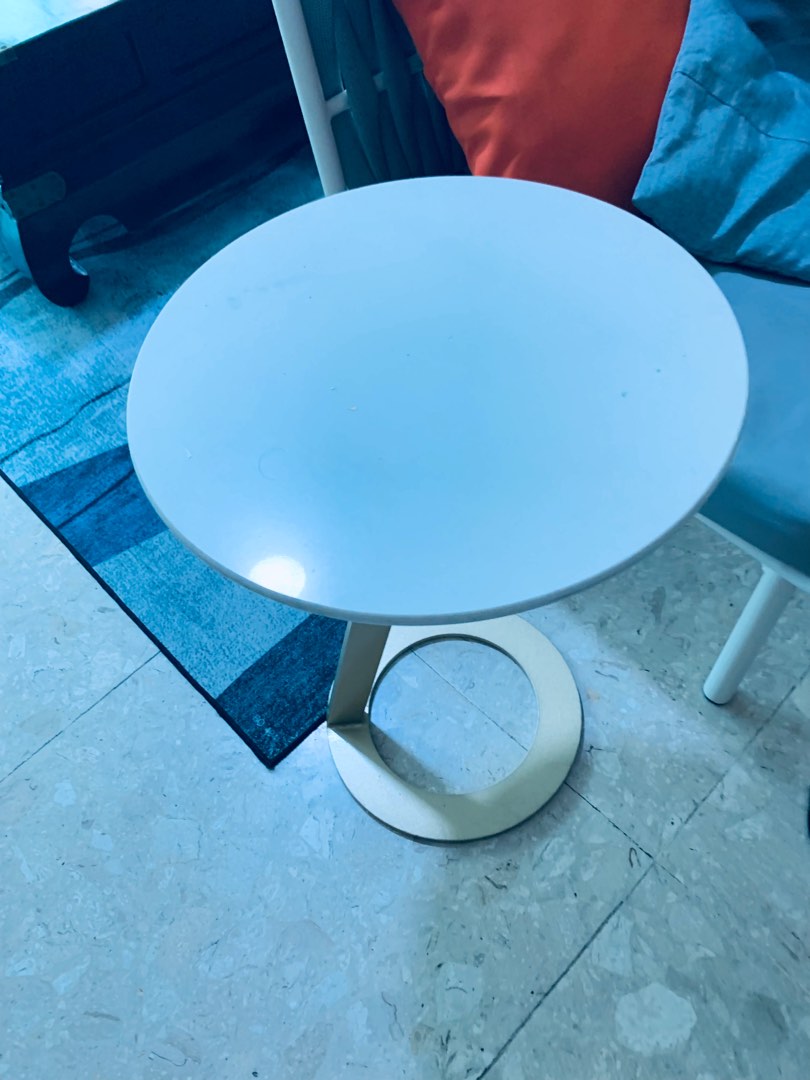 Marble Top Side Table, Furniture & Home Living, Furniture, Shelves