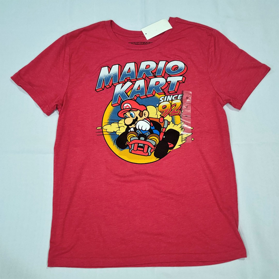 Mario Kart Since '92 Graphic T-shirt, Men's Fashion, Tops & Sets ...