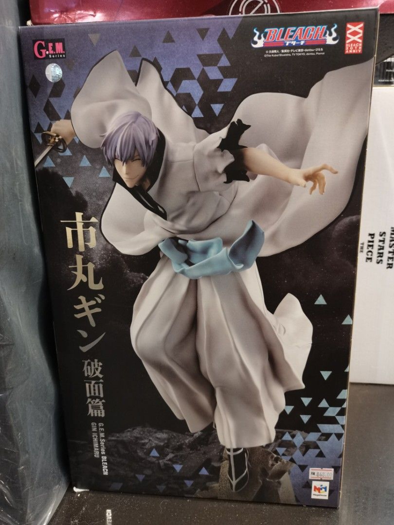 Megahouse G.E.M Bleach Gin Ichimaru PVC Statue, Hobbies & Toys, Toys