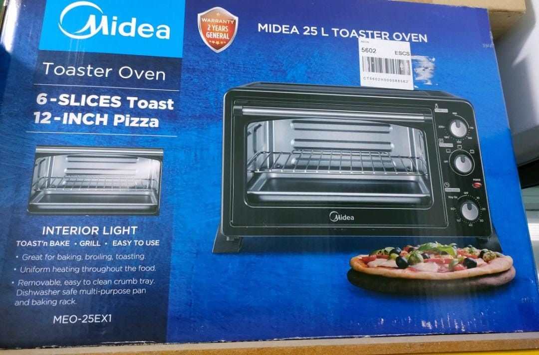 Midea toaster oven 25l discount