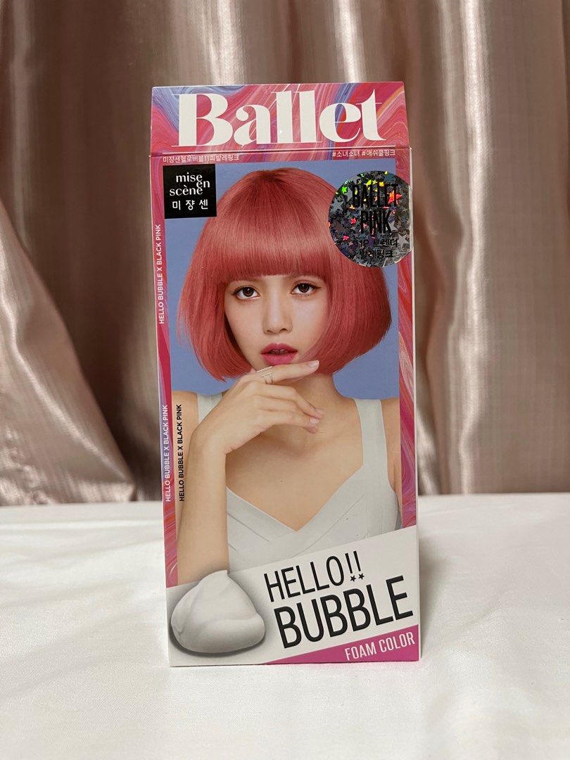 Mise En Scene Hair Dye (Ballet Pink), Beauty & Personal Care, Hair on ...