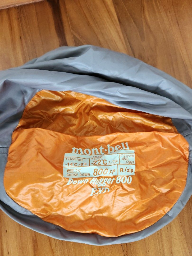 Montbell down hugger 800 clearance