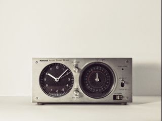 National TE-65 定時器時鐘 昭和 (已售出)