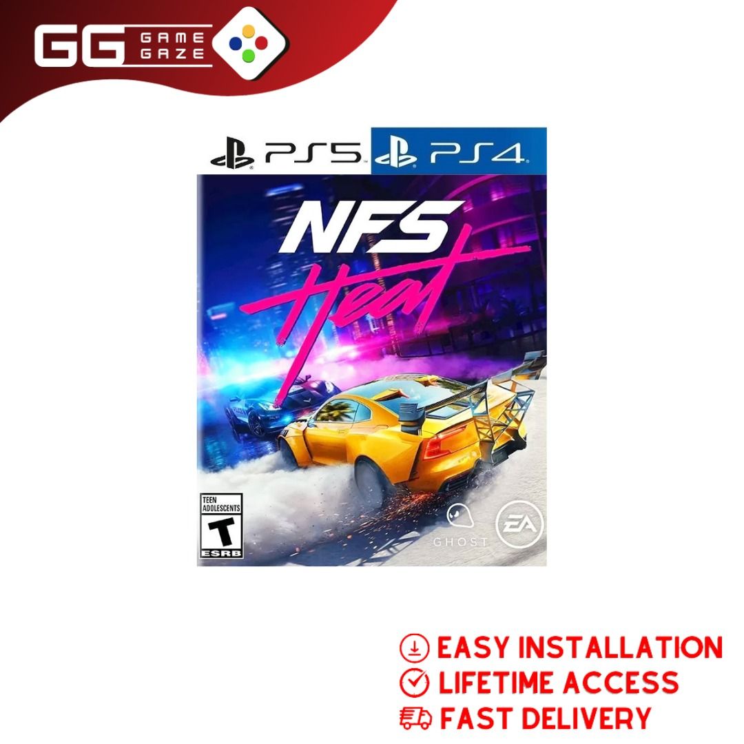 NFS Need for Speed Heat | PS4 PS5 | PlayStation Four Five | Game | New &  Sealed