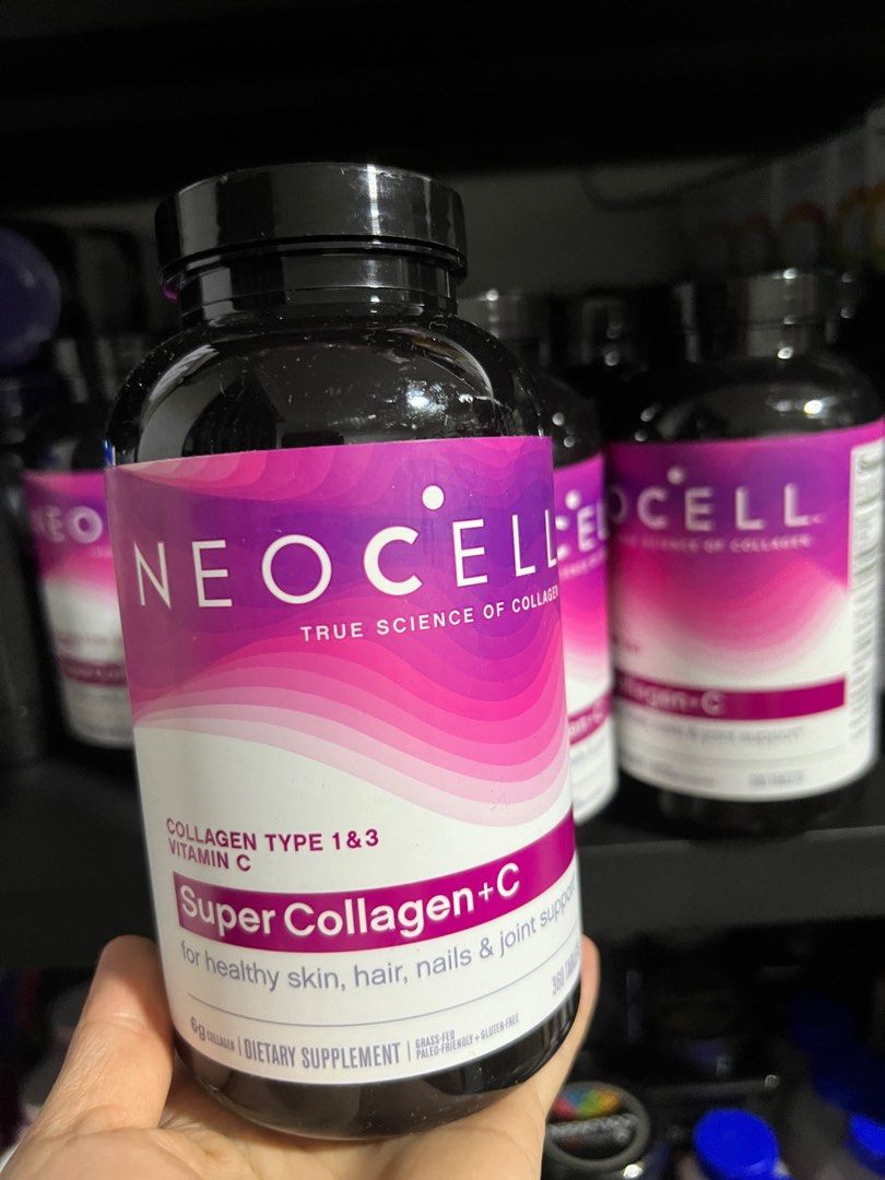Neocell, Super Collagen + C, Collagen 360 Tablets (exp07/24), Health