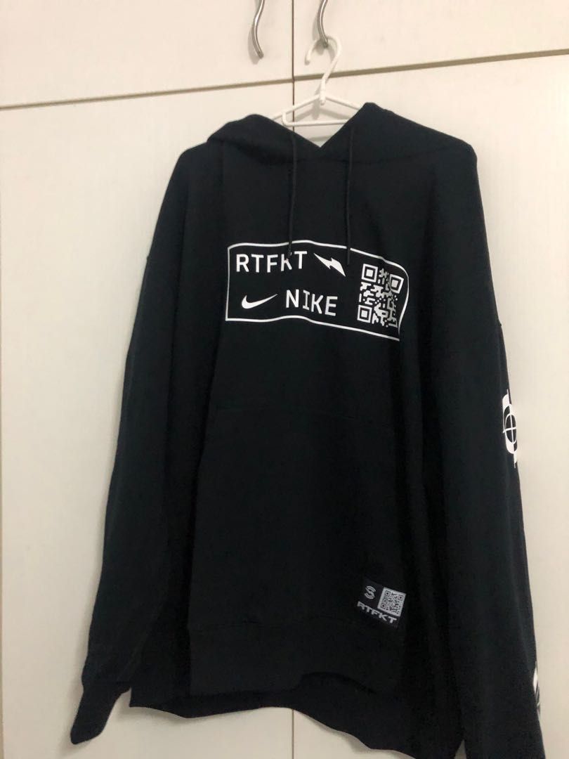 New RTFKT AR hoodie by Nike, Men's Fashion, Coats, Jackets and Outerwear on  Carousell