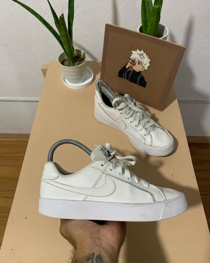 wmns nike court majestic white