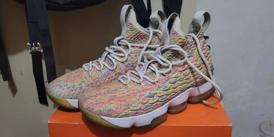 Nike lebron 15 fruity pebbles sale