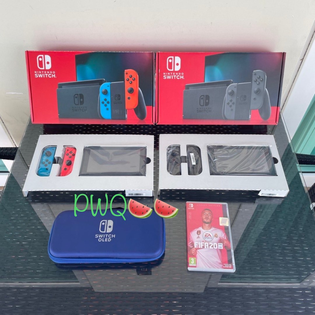 Nintendo Switch Gen 2 Console + free game, Video Gaming, Video Game