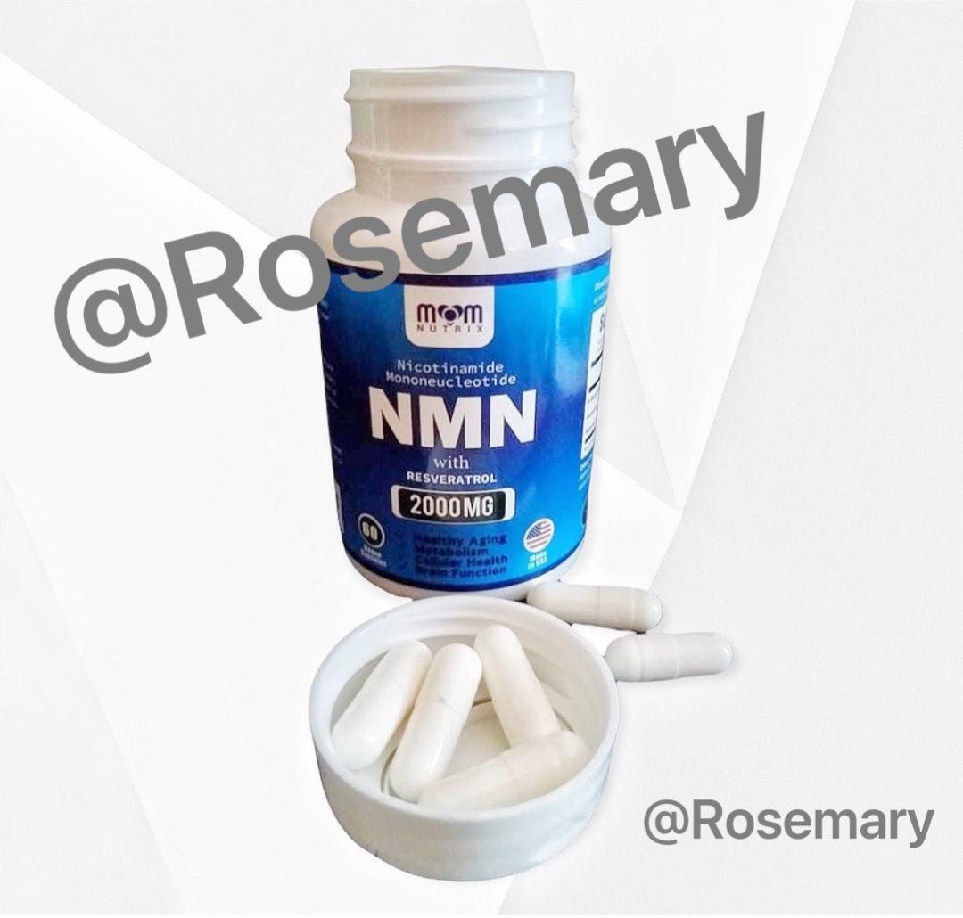 現貨美國NMN 高含量、每日2000MG 抗衰老凍齡膠囊包含三大抗衰老成份（3