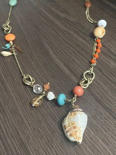 Ocean theme long necklace