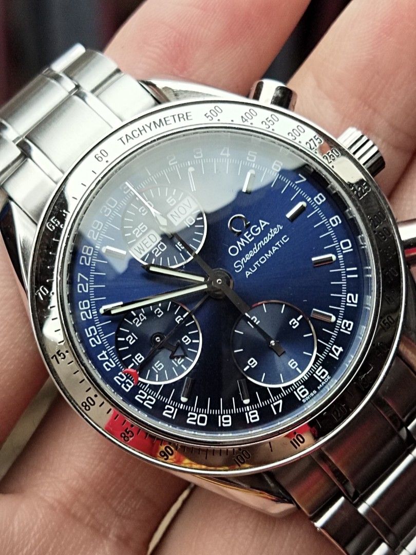 Omega speedmaster deals triple calendar