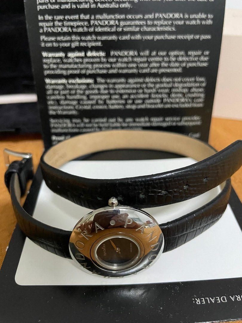 Original Limited Edition PANDORA watch set with extra 1 strap and 5