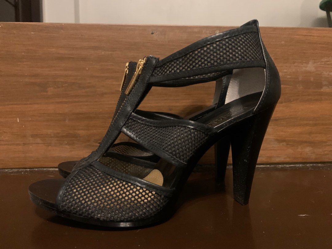 Michael Kors Berkley T-Strapped Mesh Heels, Women's Fashion, Footwear,  Heels on Carousell