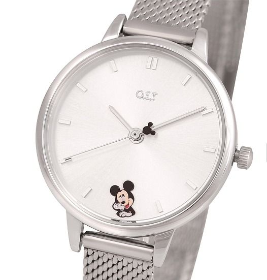 OST Korea - Mickey Mouse Mesh watch, Women's Fashion, Watches ...