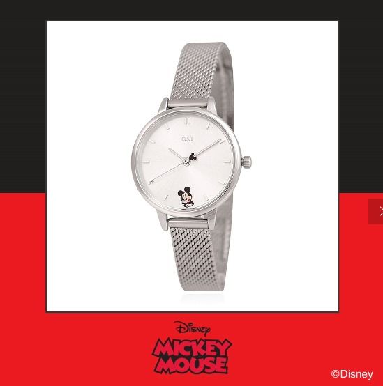 OST Korea - Mickey Mouse Mesh watch, Women's Fashion, Watches ...