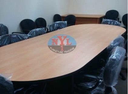 oval shape conference table//office table//meeting table, Furniture
