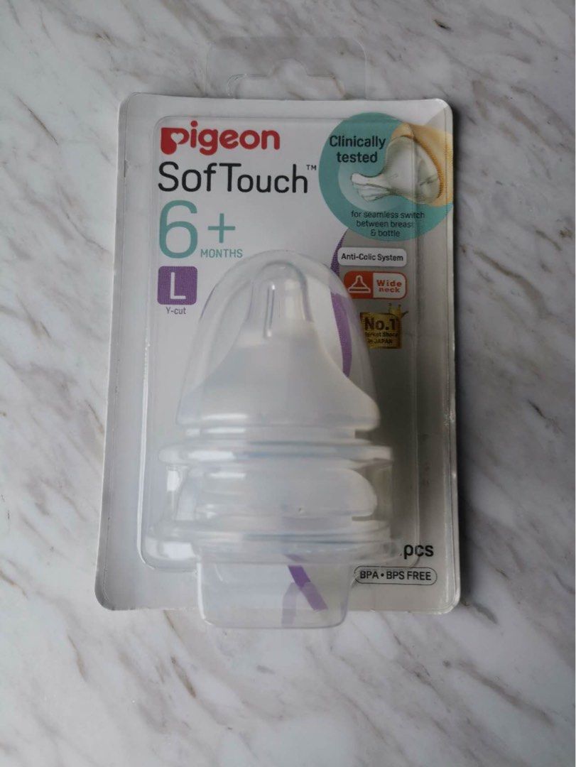 Pigeon Softouch Nipple Blister Pack, Babies & Kids, Nursing & Feeding