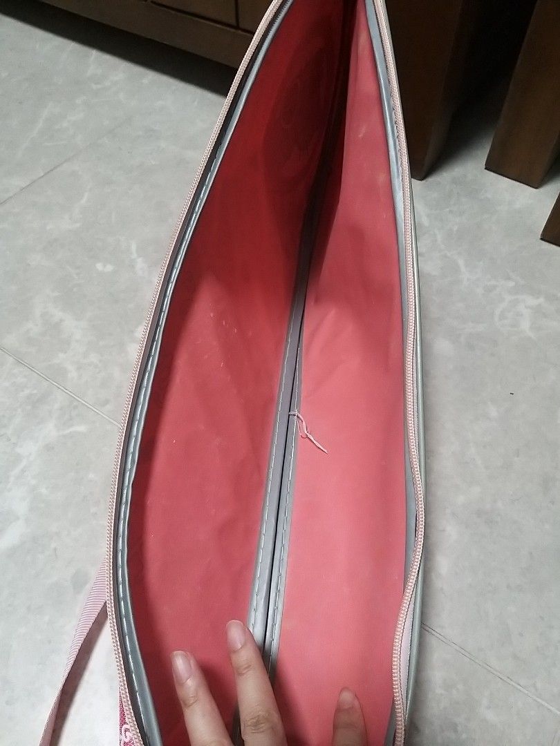 Pink Badminton racquet bag girl hello kitty kid child, Sports Equipment